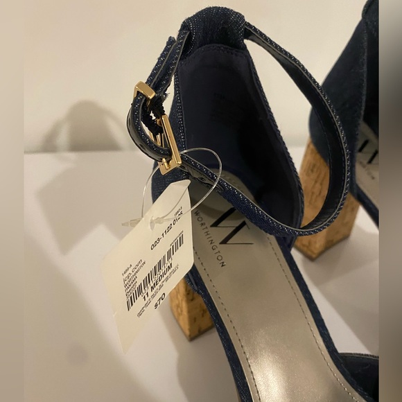 NWT Women’s denim pump heel size 11 - Picture 5 of 5